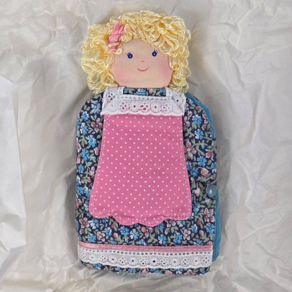 Vintage Avon Country Doll Sewing Kit New Dead Stock Not A Toy Fabric Doll